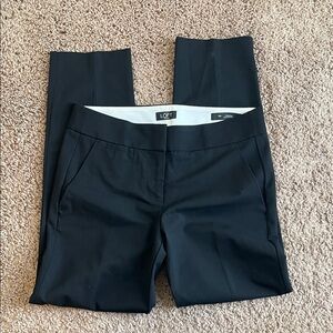 LOFT Women's Classic Black Straight Leg Pants